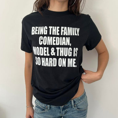 Being The Family Comedian T-shirt